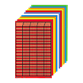 Creative Shapes Etc. Small Incentive Charts, 14" x 22", Assorted Colors, Pre-K - Grade 8, Pack Of 12 1 thumbnail image