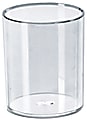 Azar Displays Acrylic Counter Display Cups, 3” x 2-1/2”, Clear, Set Of 20 Cups