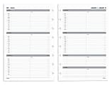 2027 TUL® Discbound Weekly Planner Refill Pages Set, Junior Size, January To December, Total Qty 1 1 thumbnail image