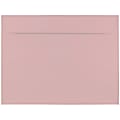 JAM Paper® Booklet Envelopes, Wove, 9" x12", Gummed Seal, Baby Pink, Pack Of 25