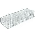Azar Displays Acrylic 12-Cup Holders For Pegboards, 2-3/4"H x 14-1/2"W x 5"D, Clear, Pack Of 2 Holders