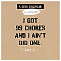 2025 TF Publishing Monthly Mini Wall Calendar, 7” x 7”, Anti-Affirmations & Sarcasm, January 2025 To December 2025 1 thumbnail image