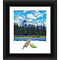 Amanti Art Rectangular Picture Frame, 26” x 30" With Mat, Parlor Black 1 thumbnail image