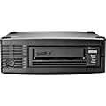 HPE StoreEver LTO-7 Ultrium 15000 External Tape Drive - LTO-7 - 6 TB (Native)/15 TB (Compressed) - 6Gb/s SAS - 5.25" Width - 1/2H Height - External - 300 MB/s Native - Linear Serpentine - Encryption - WORM Support - 3 Year Warranty