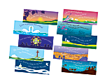Barker Creek® Chart Set, Scripture, 8 1/2" x 22", Grades Pre-K+, Pack Of 10 1 thumbnail image