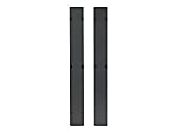 APC - Rack cable management panel cover - black - 45U (pack of 2) - for NetShelter SX 1 thumbnail image