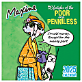 2025 TF Publishing Monthly Mini Wall Calendar, 7” x 7”, Maxine, January 2025 To December 2025