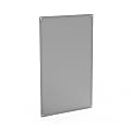 Azar Displays Metal Magnetic Board Panels For Pegboards/Wall Mount, 18-3/4" x 12-3/4", Silver, Pack Of 2 Panels