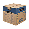 Bankers Box® SmoothMove™ Prime Moving & Boxes, 16" x 16" x 18", Kraft Brown, Case Of 8
