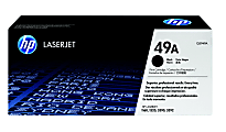 HP 49A Black Toner Cartridge, Q5949A