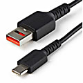 StarTech.com 3ft (1m) Secure Charging Cable, USB-A to USB-C Data Blocker Charge-Only Cable, Secure Charger Adapter Cable  - USBSCHAC1M 1 thumbnail image