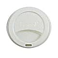 Karat Hot Cup Lids, 10 - 24 Oz, White, Pack Of 1,000 Lids