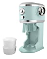 Nostalgia CLFRZFRTSHVR2AQ Classic Retro Ice & Frozen Ice Shaver, 16-15/16” x 9-3/8”, Aqua