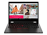 Lenovo ThinkPad L13 Yoga 20R50029US 13.3" Touchscreen 2 in 1 Notebook - Intel Core i7-10610U - 16 GB RAM - 512 GB SSD - Glossy Black - Windows 10 Pro - Intel UHD Graphics 1 thumbnail image