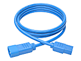 Eaton Tripp Lite Series PDU Power Cord, C13 to C14 - 10A, 250V, 18 AWG, 6 ft. (1.83 m), Blue - Power extension cable - IEC 60320 C14 to power IEC 60320 C13 - AC 100-250 V - 10 A - 6 ft - blue