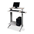 Buddy Stand-Up Workstation, Gray
