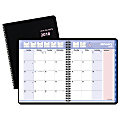 AT-A-GLANCE® QuickNotes® Monthly Planner, City Of Hope, 6 7/8" x 8 3/4", Black, January to December 2018 (76PN0805-18)