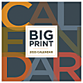 2025 TF Publishing Monthly Mini Wall Calendar, 7” x 7”, Big Print, January 2025 To December 2025