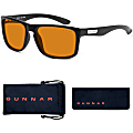 GUNNAR Gaming & Computer Glasses - Intercept, Onyx, Amber Max Tint - Onyx Frame/Amber Max Lens