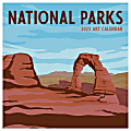 2025 TF Publishing Monthly Mini Wall Calendar, 7” x 7”, National Parks - Art, January 2025 To December 2025 1 thumbnail image