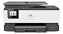 HP OfficeJet Pro 8035 Wireless Color Inkjet All-In-One Printer With 8 Months Of Ink, Basalt 1 thumbnail image