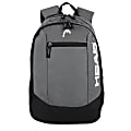 HEAD Crosscourt Backpack With 15" Laptop Pocket, Gray 1 thumbnail image