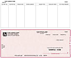Continuous Accounts Payable Checks For Sage Peachtree®, 9 1/2" x 7", Box Of 250, AP34, Bottom Voucher 1 thumbnail image