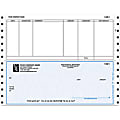 Custom Continuous Accounts Payable Checks For MAS90/MAS200/MAS500®, 9 1/2" x 7", Box Of 250