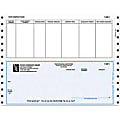 Continuous Accounts Payable Checks For Dynamics®, 9 1/2" x 7", Box Of 250, AP78, Bottom Voucher 1 thumbnail image