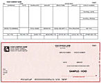 Custom Continuous Payroll Checks For DACEASY®, 9 1/2" x 7", Box Of 250 1 thumbnail image