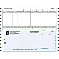 Custom Continuous Payroll Checks For Solomon®/Dynamics®, 9 1/2" x 7", Box Of 250
