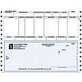 Continuous Payroll Checks For Sage Peachtree®, 9 1/2" x 7", Box Of 250, CP94, Bottom Voucher