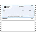 Custom Continuous Multipurpose Voucher Checks For M.Y.O.B®, 9 1/2" x 7", Box Of 250
