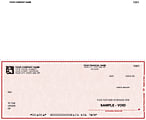 Custom Continuous Multipurpose Voucher Checks For RealWorld®, 9 1/2" x 7", Box Of 250