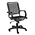 Eurostyle Allison Bungie High-Back Commercial Office Chair, Black/Graphite