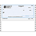 Custom Continuous Multipurpose Voucher Checks For ACCPAC®, 9 1/2" x 7", Box Of 250