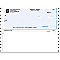 Custom Continuous Multipurpose Voucher Checks For ACCPAC®, 9 1/2" x 7", Box Of 250 1 thumbnail image