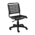 Eurostyle Allison Bungie Low-Back Commercial Office Chair, Black/Graphite 1 thumbnail image