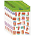 Eureka Scented Stickers, Bacon, 80 Stickers Per Pack, Set Of 6 Packs 1 thumbnail image