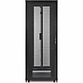 NetShelter SV 48U 800mm Wide x 1200mm Deep Enclosure with Sides Black - 48U Rack x 19" Rack- Black - 1014 lb Dynamic/Rolling Weight Capacity 1 thumbnail image