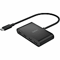 Belkin Connect USB-C 4-Port Hub, Adapter Dongle, 4xUSB-C Ports & 100W PD Max 10Gbps Data Transfer Mac/Chromebook - AVC018BTBK 1 thumbnail image