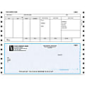 Custom Continuous Payroll Checks For Great Plains®, 9 1/2" x 7", 2-Part, Box Of 250