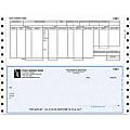 Custom Continuous Payroll Checks For Dynamics®/Great Plains®/Microsoft®, 9 1/2" x 7", 2-Part, Box Of 250 1 thumbnail image