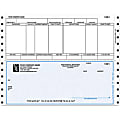 Custom Continuous Payroll Checks For Solomon®/Dynamics®, 9 1/2" x 7", 2-Part, Box Of 250 1 thumbnail image
