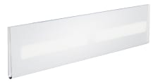 Azar Displays Acrylic U-Frame Nameplate Sign Holders, 2-1/2"H x 11-1/2"W x 3/16"D, Clear, Pack Of 10 Sign Holders 1 thumbnail image
