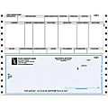 Custom Continuous Payroll Checks For Sage Peachtree®, 9 1/2" x 7", 2-Part, Box Of 250