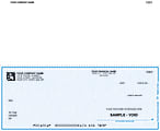 Custom Continuous Multipurpose Voucher Checks For RealWorld®, 9 1/2" x 7", 2-Part, Box Of 250 1 thumbnail image