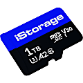 iStorage - Flash memory card - 1 TB - A2 / Video Class V30 / UHS-I U3 / Class10 - microSDXC 1 thumbnail image