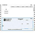 Continuous Accounts Payable Checks For DACEASY®, 9 1/2" x 7", 3-Part, Box Of 250, AP51, Bottom Voucher 1 thumbnail image