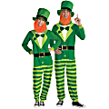 Amscan 3902709 St. Patrick's Day Leprechaun Adult Zipster, S/M, Green 1 thumbnail image